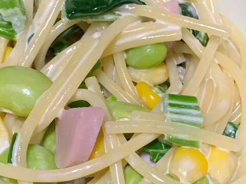 ギョニソでスパゲティサラダ